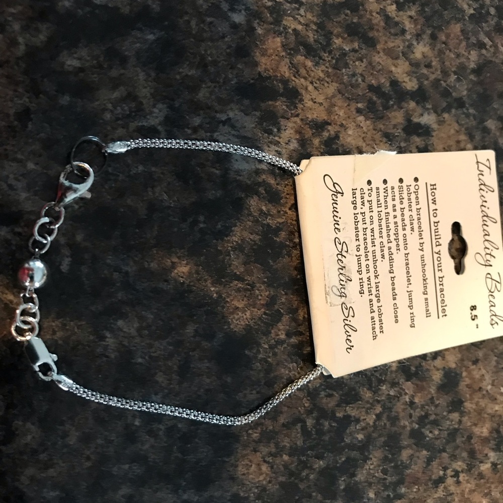 Sterling silver bracelet